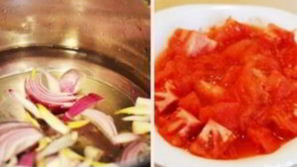 томатный суп-пюре с сыром