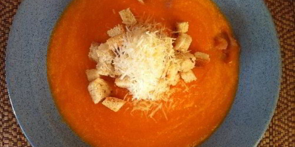 Рецепт тыквенного супа-пюре с беконом