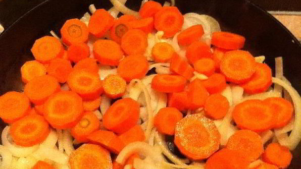 тыквенный суп-пюре с беконом