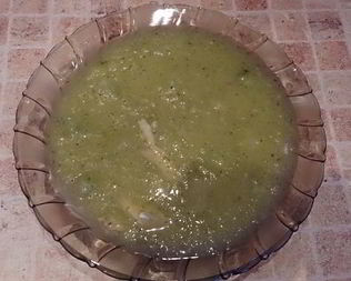 Тыквенный суп-пюре с брокколи