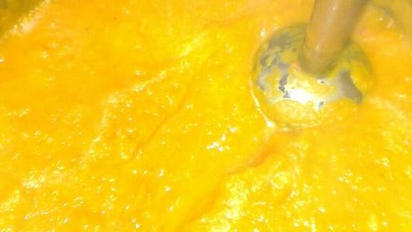 тыквенный суп пюре