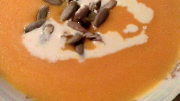 тыквенный суп пюре