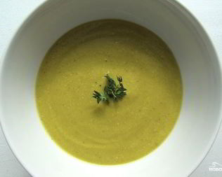 Вегетарианский суп-пюре из брокколи