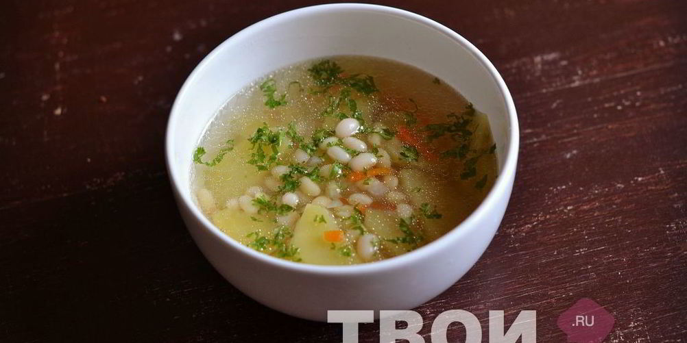 Рецепт супа с фасолью