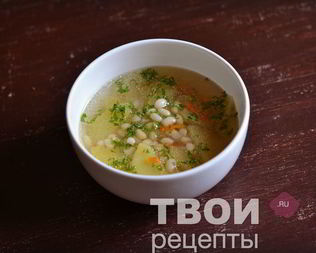 Суп с фасолью