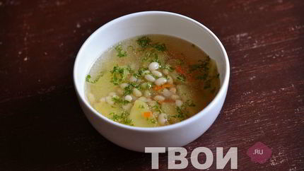 Суп с фасолью