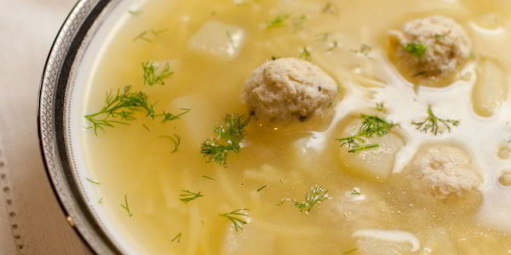 Рецепт супа с фрикадельками из индейки