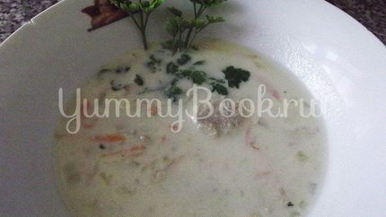 Суп с консервой из мультиварки