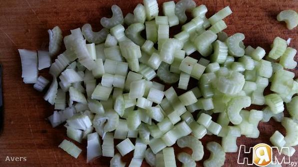 суп с пряной курицей