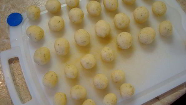 суп с сырными клецками из манки детям