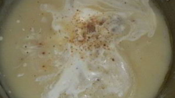 суп с цветной капустой и картошкой