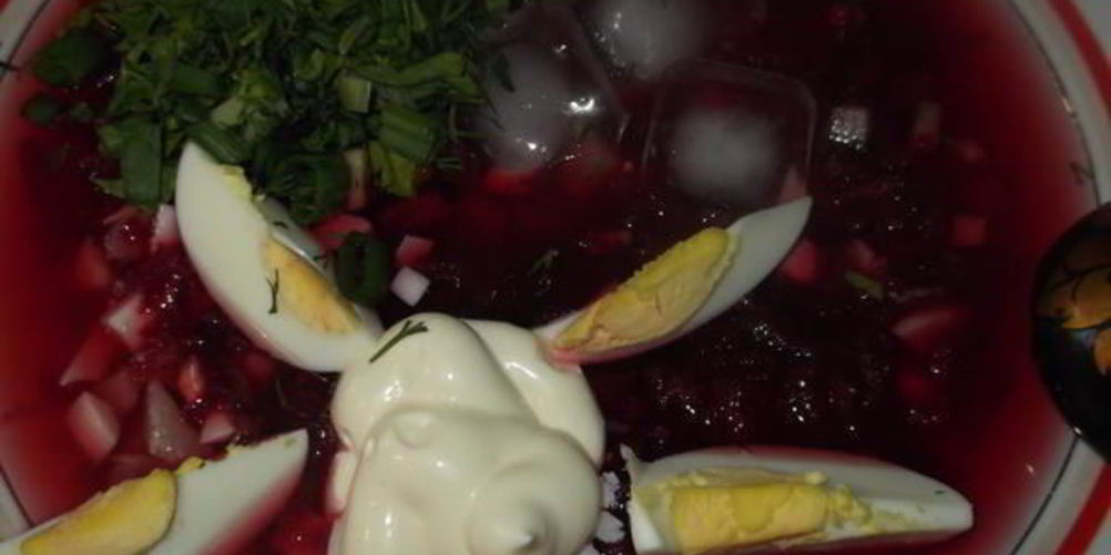 Рецепт холодного свекольника