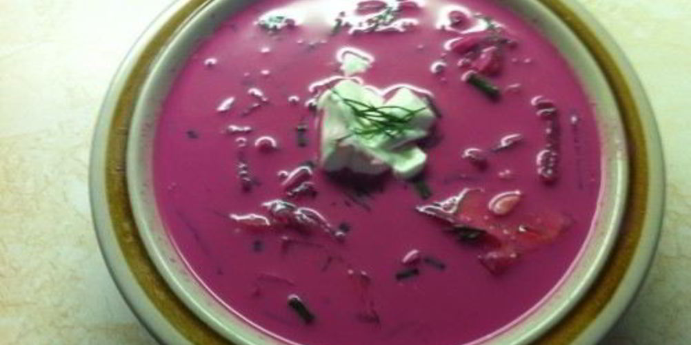 Рецепт свекольника по-литовски