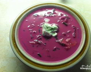 Свекольник по-литовски