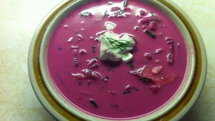 Свекольник по-литовски