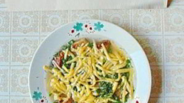 балтийский сырный суп