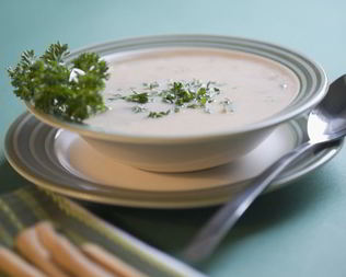 Французский сырный крем-суп