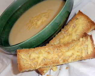 Сливочный сырный суп