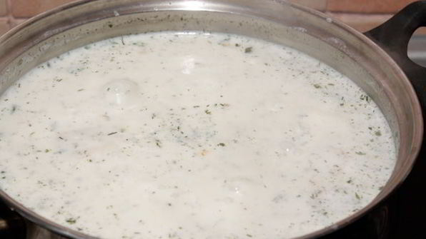 сырно-кукурузный суп