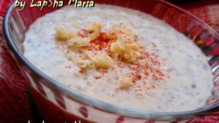 Сырный крем-суп с грибами и курицей