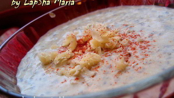 сырный крем-суп с грибами и курицей