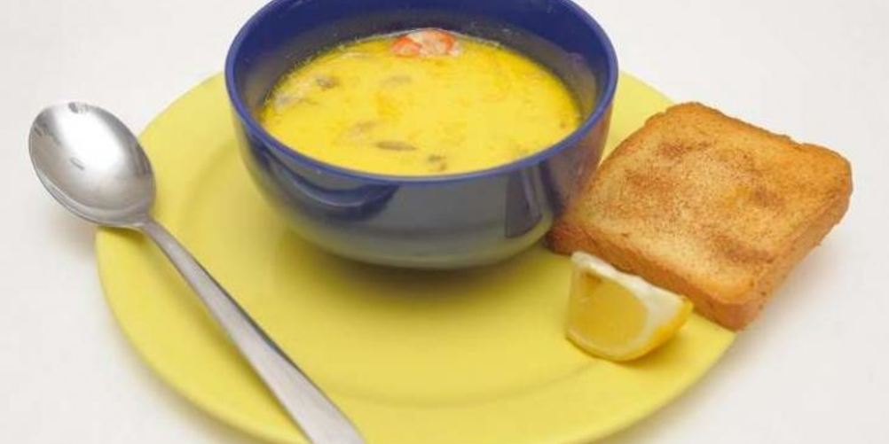 Рецепт сырного крема суп с креветками