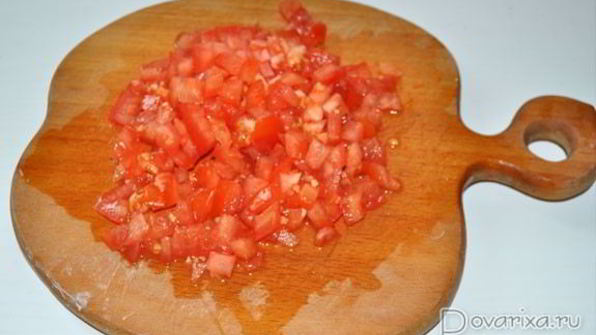 сырный куриный суп с помидорами