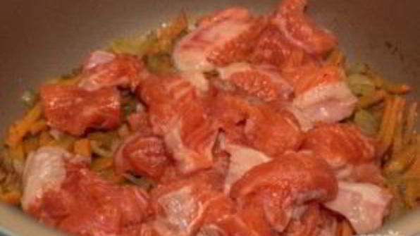 сырный рыбный суп