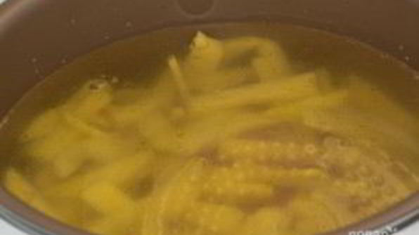 сырный рыбный суп