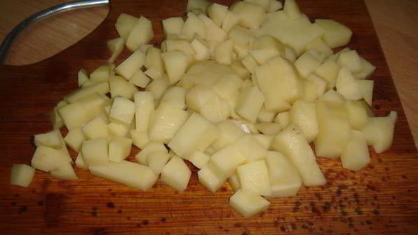 сырный суп по-французски с крутонами