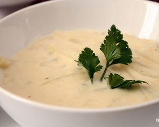 Сырный суп-пюре в мультиварке