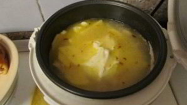 сырный суп-пюре в мультиварке