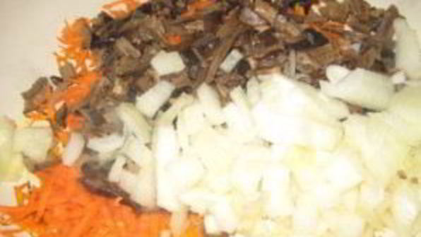 сырный суп с белыми грибами