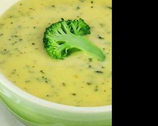 Сырный суп с брокколи