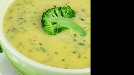 Сырный суп с брокколи