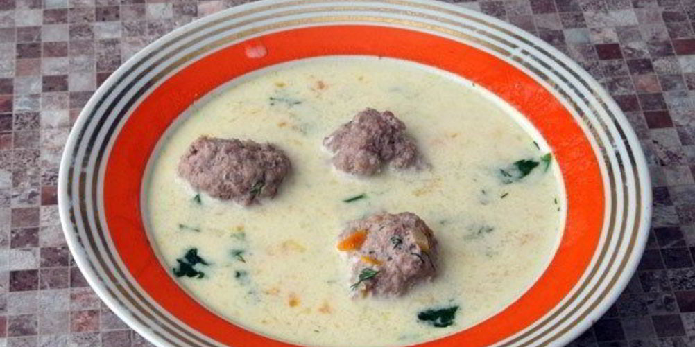 Рецепт сырного супа с фаршем