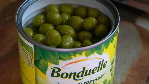 сырный суп с горошком и капустой