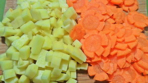 сырный суп с гречневыми хлопьями