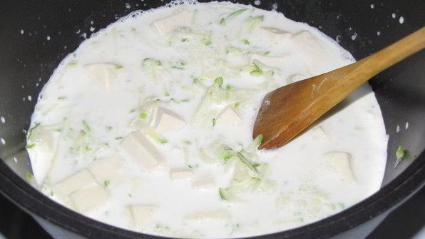 сырный суп с грудинкой