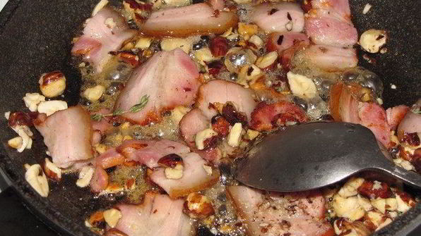 сырный суп с грудинкой