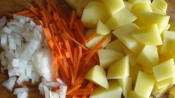 сырный суп с картошкой