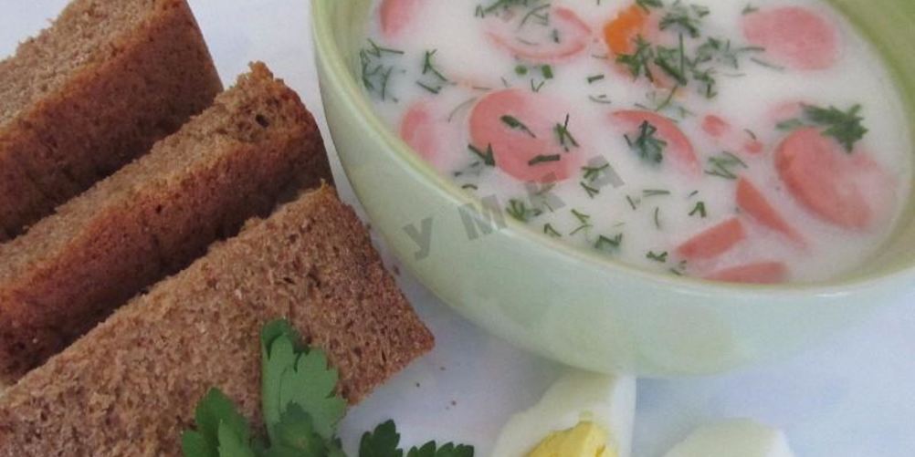 Рецепт сырного супа с колбасой и плавленным сыром