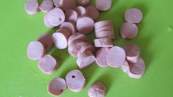 сырный суп с колбасой и плавленным сыром