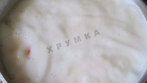 сырный суп с колбасой и плавленным сыром