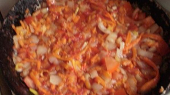 сырный суп с курицей и помидорами