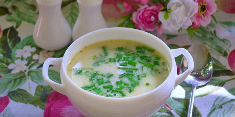 Рецепт сырного супа с курицей