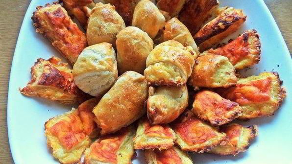 сырный суп с лососем и рисом