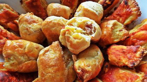 сырный суп с лососем и рисом