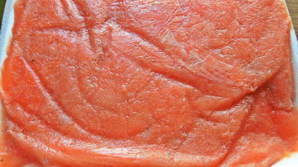 сырный суп с лососем и рисом