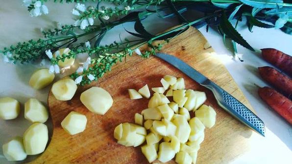 сырный суп с морковью